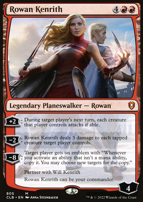 Rowan Kenrith [Commander Legends: Battle for Baldur's Gate]