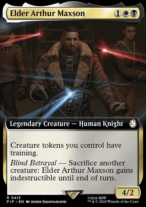 Elder Arthur Maxson (Extended Art) [Fallout]