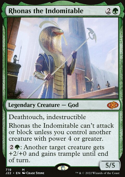 Rhonas the Indomitable [Jumpstart 2022]