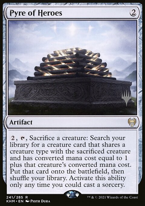 Pyre of Heroes (Promo Pack) [Kaldheim Promos]