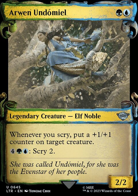 Arwen Undomiel [The Lord of the Rings: Tales of Middle-Earth Showcase Scrolls]