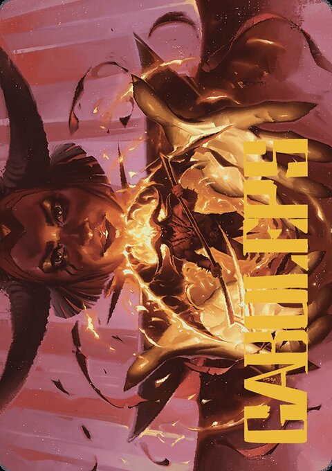 Convenient Target Art Card (Gold-Stamped Signature) [Murders at Karlov Manor Art Series]