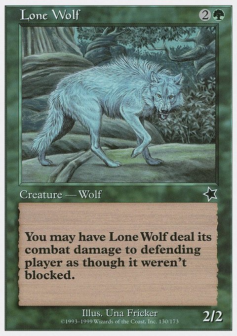 Lone Wolf [Starter 1999]