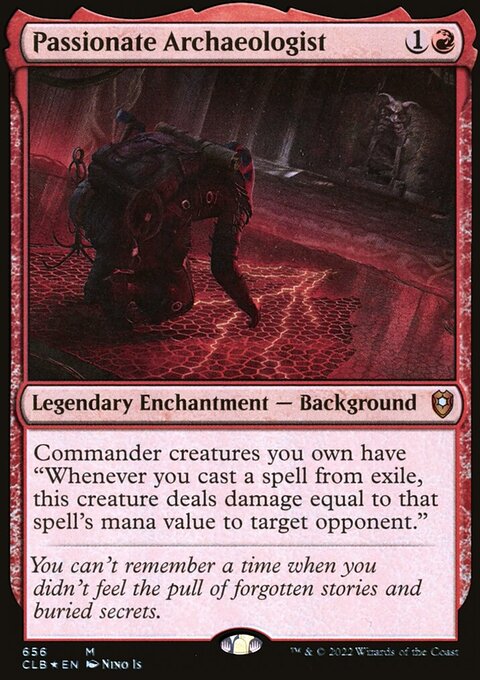 Passionate Archaeologist [Commander Legends: Battle for Baldur's Gate]