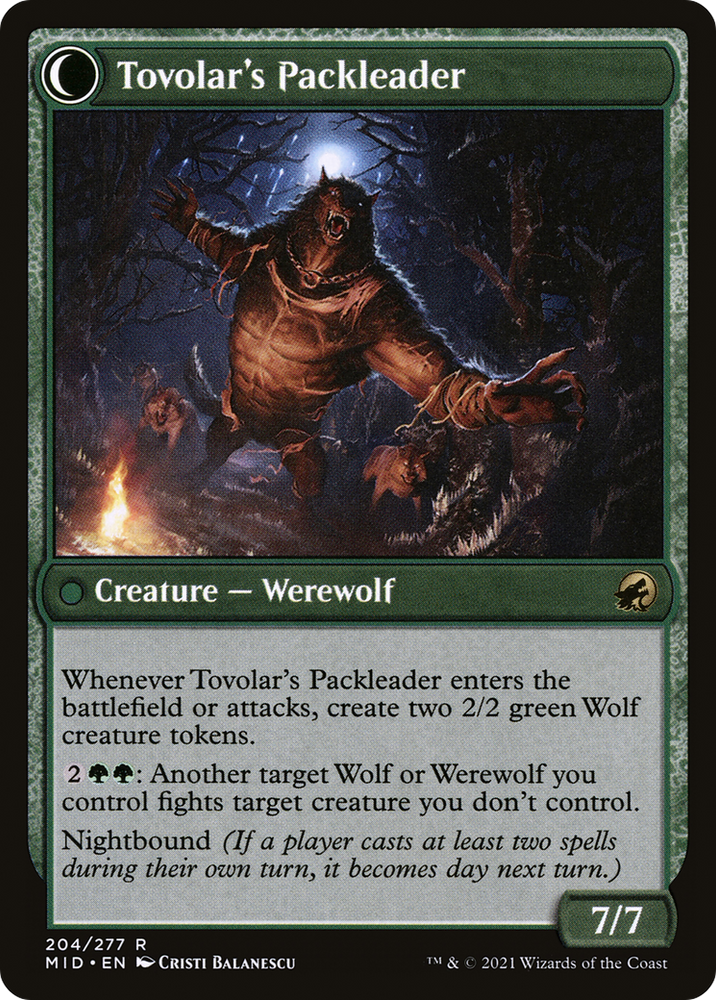 Tovolar's Huntmaster // Tovolar's Packleader [Secret Lair: From Cute to Brute]