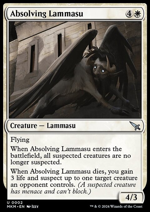 Absolving Lammasu [Murders at Karlov Manor]