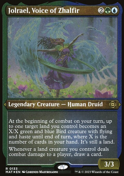 Jolrael, Voice of Zhalfir (Foil Etched) [March of the Machine: The Aftermath]