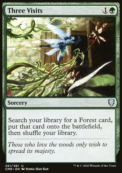 Three Visits [Commander Legends]