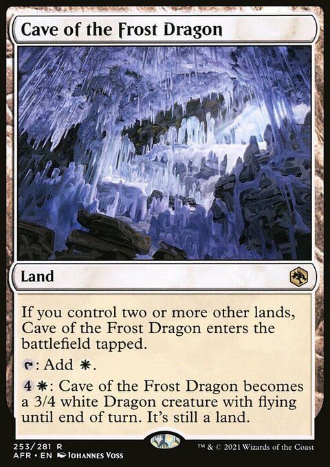 Cave of the Frost Dragon [Dungeons & Dragons: Adventures in the Forgotten Realms]