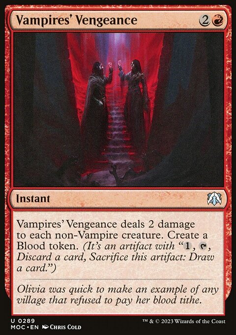 Vampires' Vengeance [March of the Machine Commander]