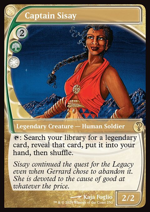 Captain Sisay (Future Sight) [Mystery Booster 2]