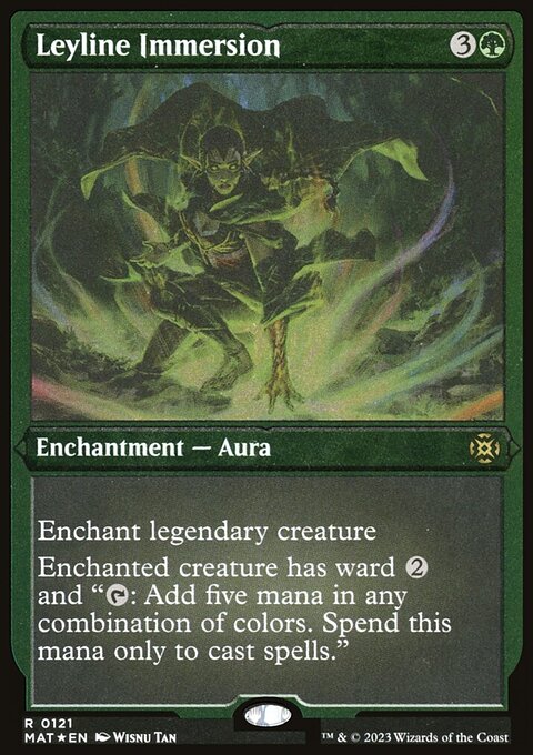 Leyline Immersion (Foil Etched) [March of the Machine: The Aftermath]