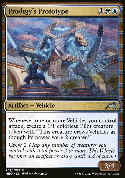 Prodigy's Prototype [Kamigawa: Neon Dynasty]