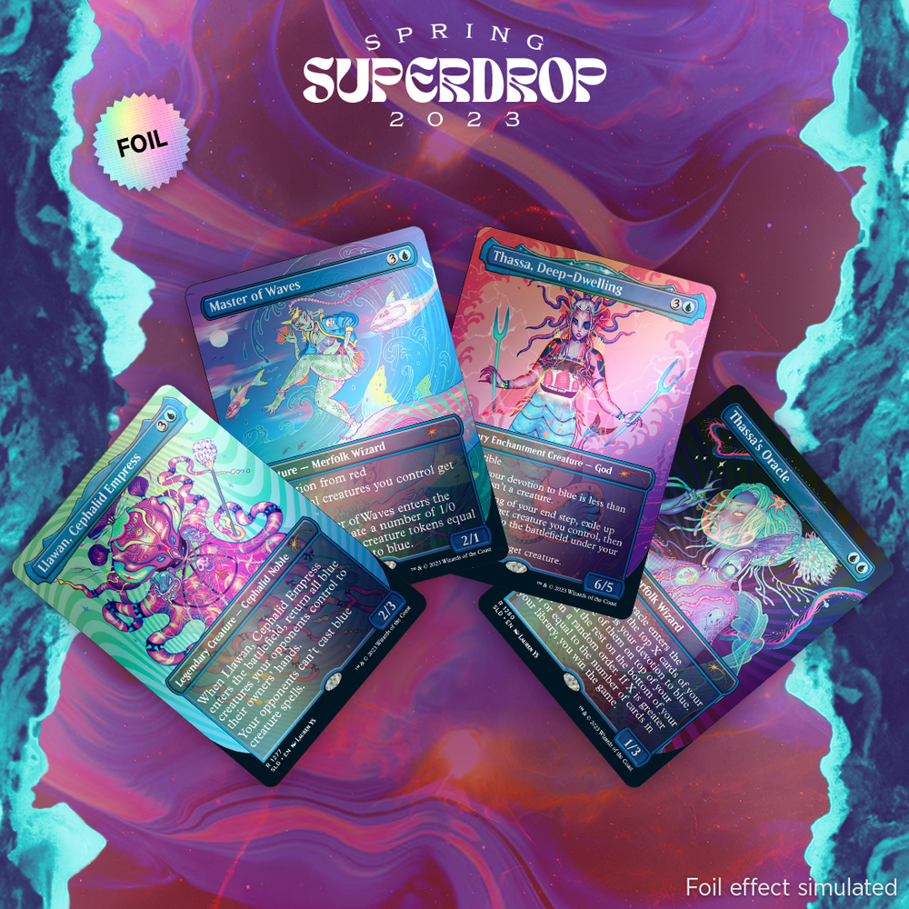 Secret Lair: Drop Series - Cool Ocean Breeze (Foil Edition)