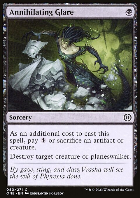 Annihilating Glare [Phyrexia: All Will Be One]