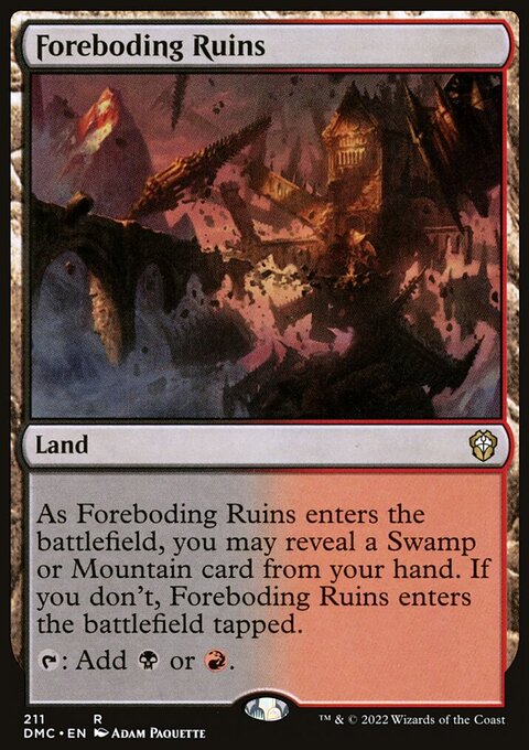Foreboding Ruins [Dominaria United Commander]