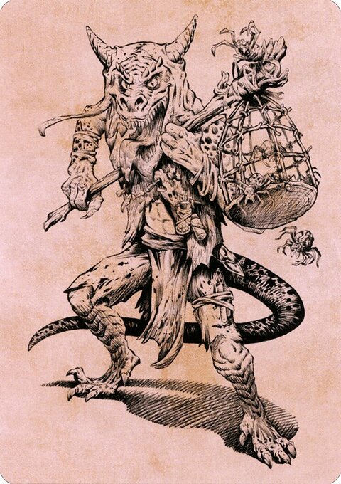 Taunting Kobold Art Card [Commander Legends: Battle for Baldur's Gate Art Series]