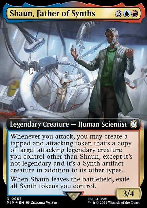 Shaun, Father of Synths (Extended Art) (Surge Foil) [Fallout]