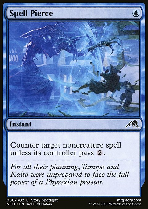 Spell Pierce [Kamigawa: Neon Dynasty]