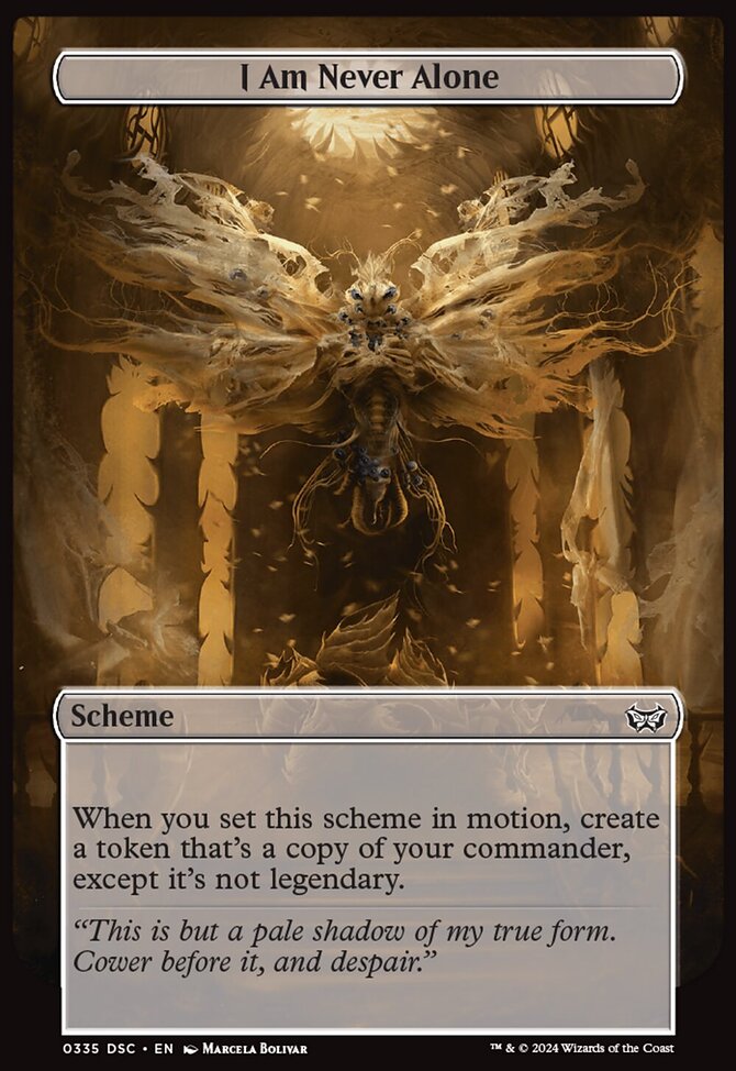 I Am Never Alone (Full Art) [Duskmourn: Archenemy]