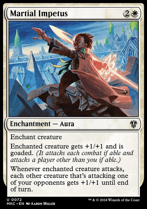 Martial Impetus [Murders at Karlov Manor Commander]