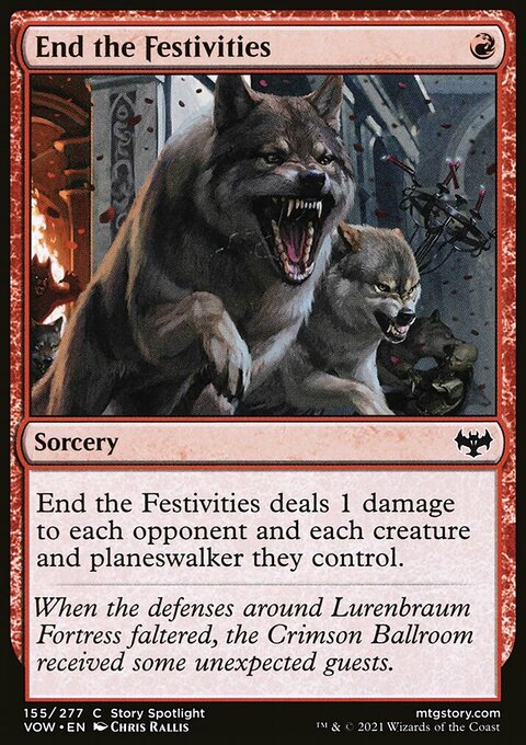 End the Festivities [Innistrad: Crimson Vow]