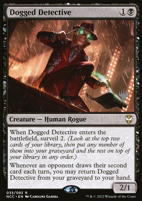 Dogged Detective (Promo Pack) [Streets of New Capenna Commander Promos]