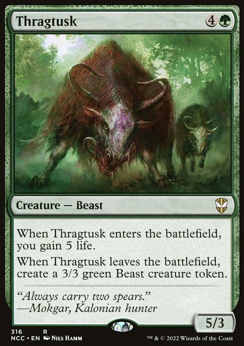 Thragtusk [Streets of New Capenna Commander]
