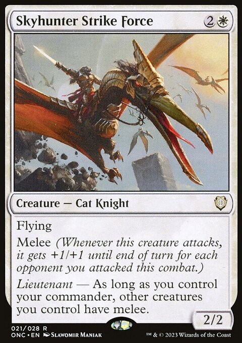 Skyhunter Strike Force [Phyrexia: All Will Be One Commander]