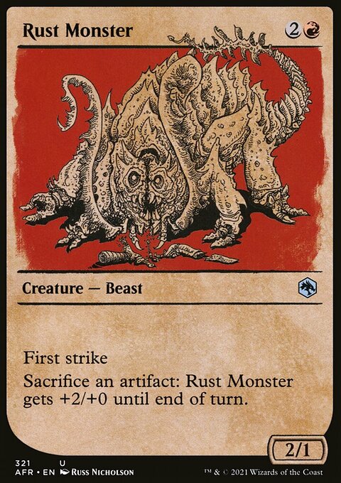 Rust Monster (Showcase) [Dungeons & Dragons: Adventures in the Forgotten Realms]