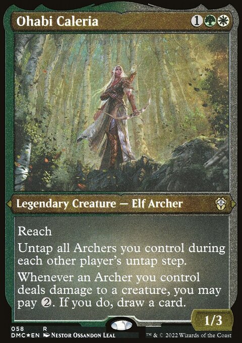 Ohabi Caleria (Foil Etched) [Dominaria United Commander]