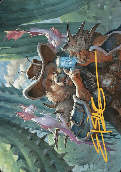 Doc Aurlock, Grizzled Genius Art Card [Outlaws of Thunder Junction Art Series]