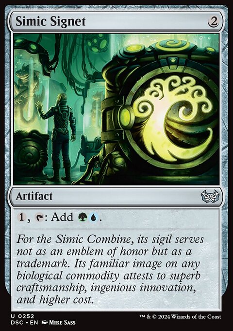 Simic Signet [Duskmourn: House of Horror Commander]
