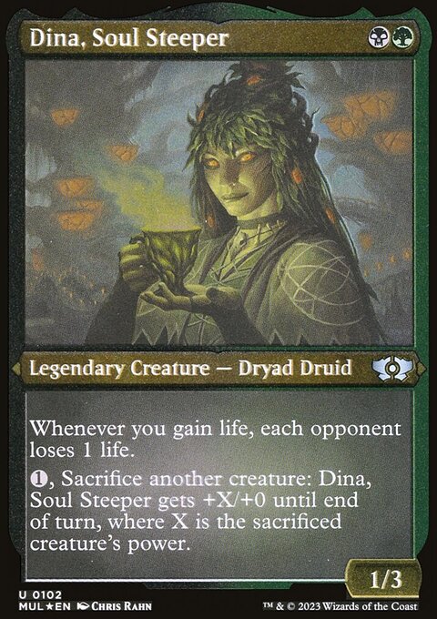 Dina, Soul Steeper (Foil Etched) [Multiverse Legends]