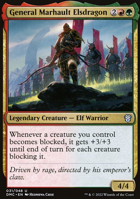General Marhault Elsdragon [Dominaria United Commander]