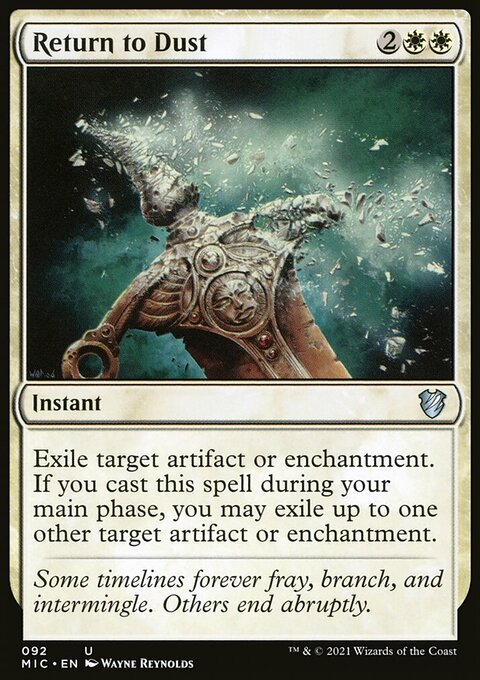 Return to Dust [Innistrad: Midnight Hunt Commander]