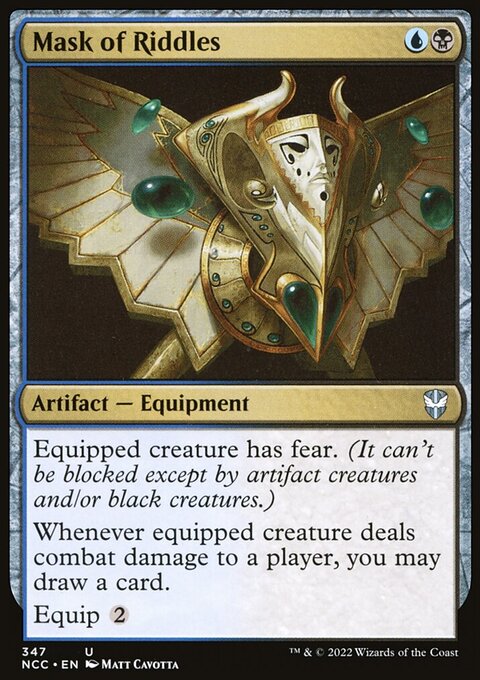 Mask of Riddles [Streets of New Capenna Commander]