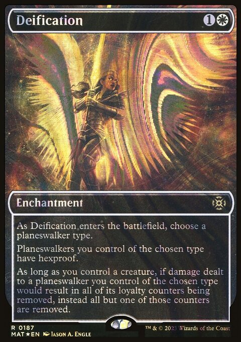 Deification (Showcase Halo Foil) [March of the Machine: The Aftermath]