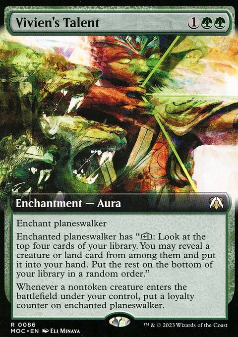 Vivien's Talent (Extended Art) [March of the Machine Commander]