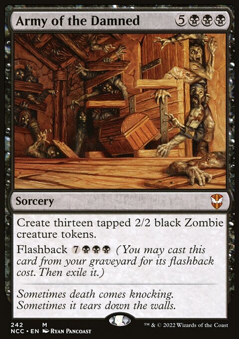 Army of the Damned [Streets of New Capenna Commander]