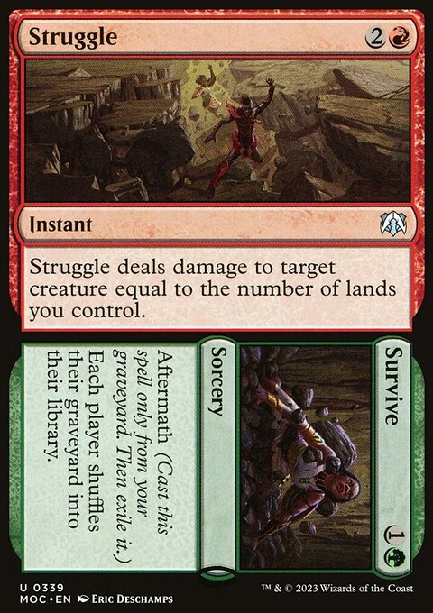 Struggle // Survive [March of the Machine Commander]