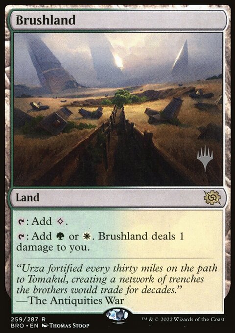 Brushland [The Brothers' War Prerelease Promos]