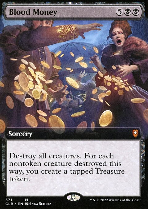 Blood Money (Extended Art) [Commander Legends: Battle for Baldur's Gate]