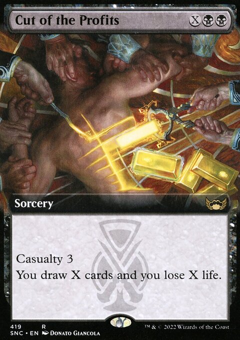 Cut of the Profits (Extended Art) [Streets of New Capenna]