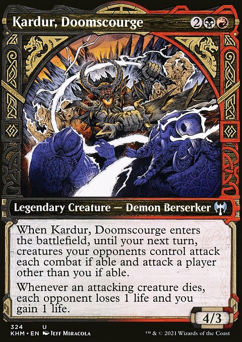 Kardur, Doomscourge (Showcase) [Kaldheim]