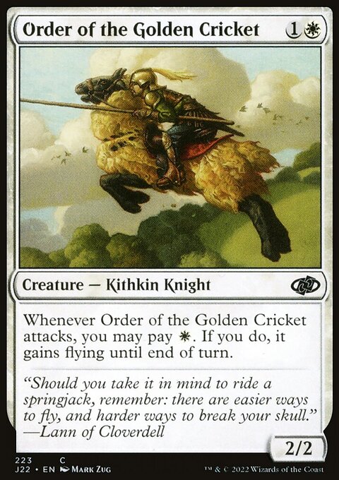 Order of the Golden Cricket [Jumpstart 2022]