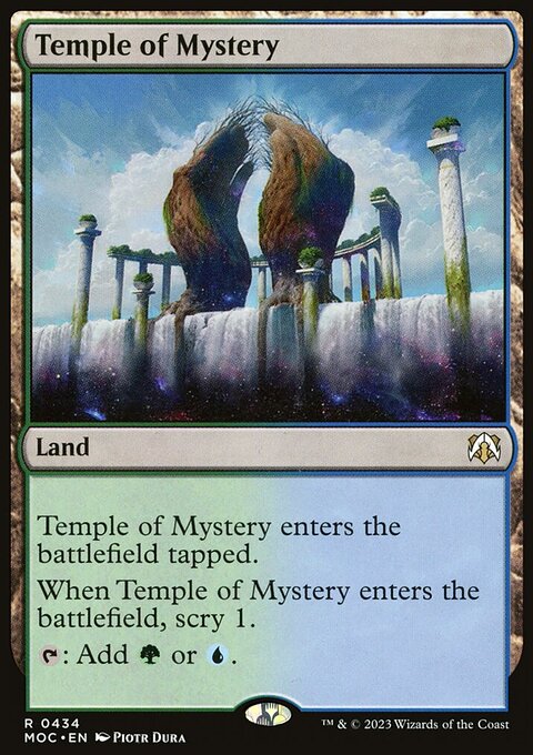 Temple of Mystery [March of the Machine Commander]
