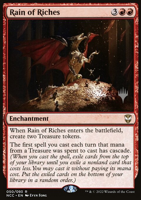 Rain of Riches (Promo Pack) [Streets of New Capenna Commander Promos]