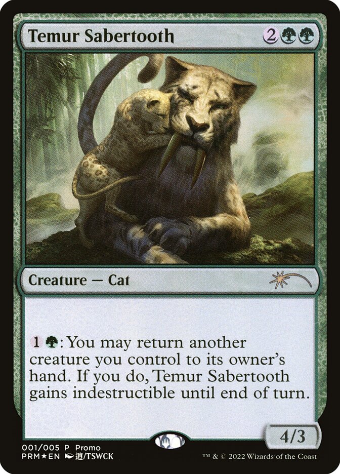 Temur Sabertooth [Year of the Tiger 2022]