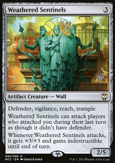 Weathered Sentinels (Promo Pack) [Streets of New Capenna Commander Promos]